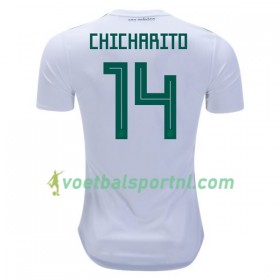 Mexico Chicharito 14 Uit Shirt WK voetbal 2018